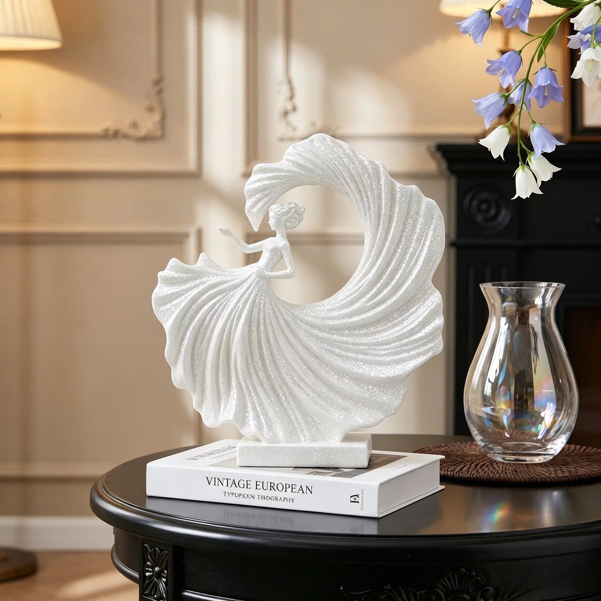 Italian Minimalist Abstract Sculpture Figurines for Living Room Decor