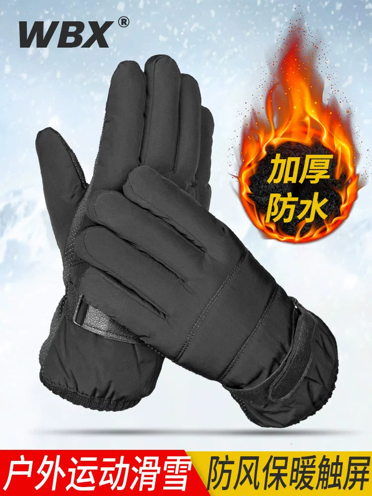 Unisex Thermal Touchscreen Gloves for Winter Outdoor Sports and Business