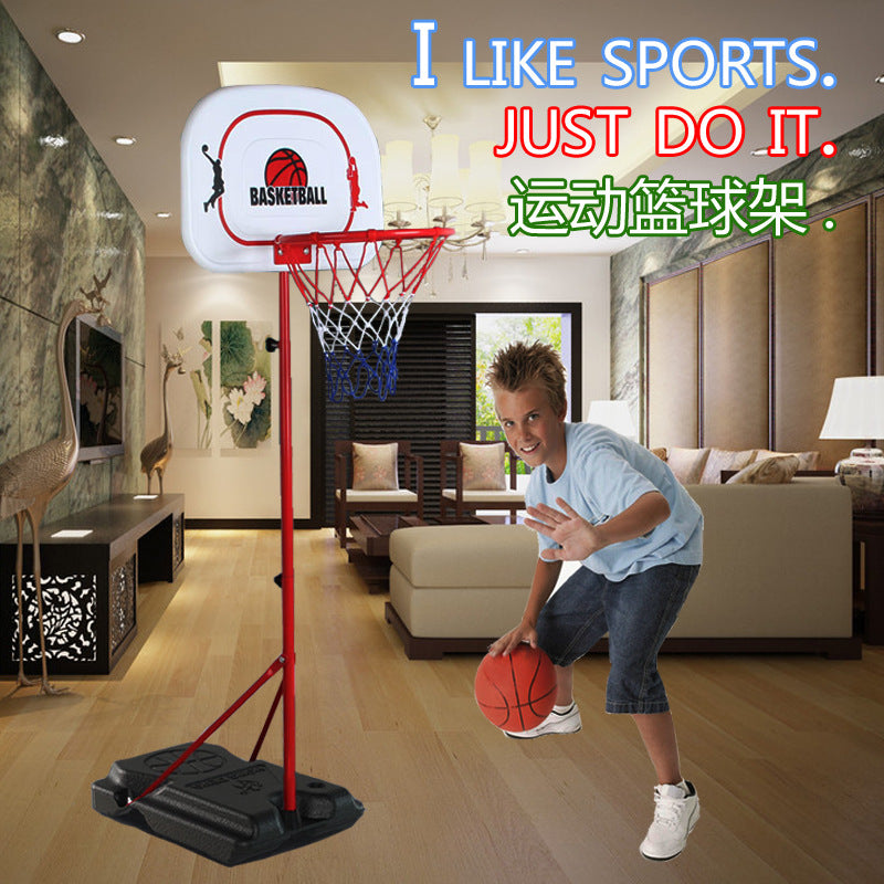 Adjustable Kids' Indoor/Outdoor Basketball Hoop for Ages 4-10