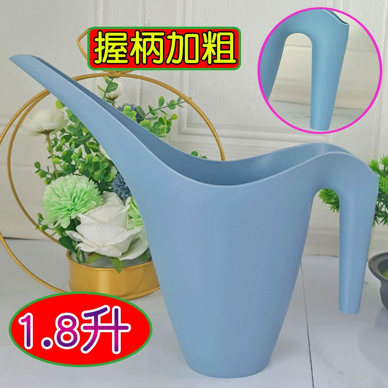 Deao 1.8L Long Spout Watering Can for Garden Plants & Indoor Potted Flowers