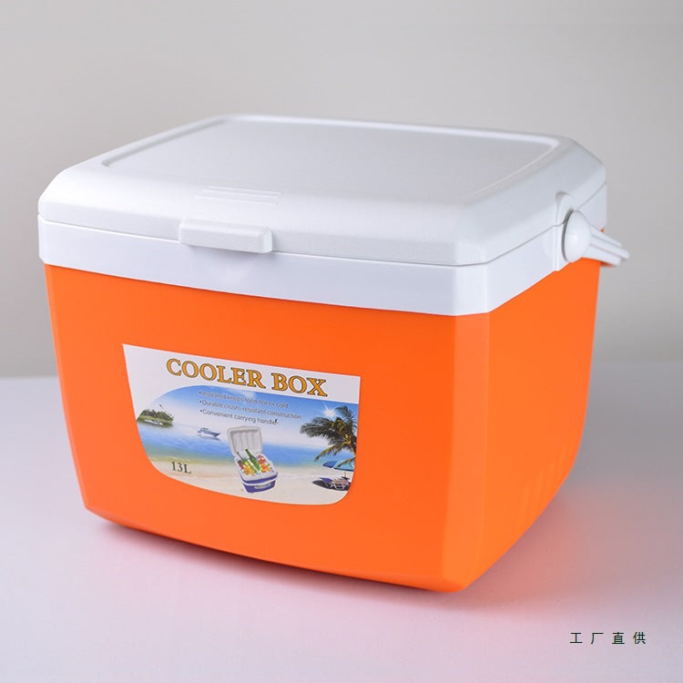 Outdoor Insulated Cooler Box for Commercial Vehicle Portable Food Preservation Fishing BBQ Stall Large and Small Ice Bucket