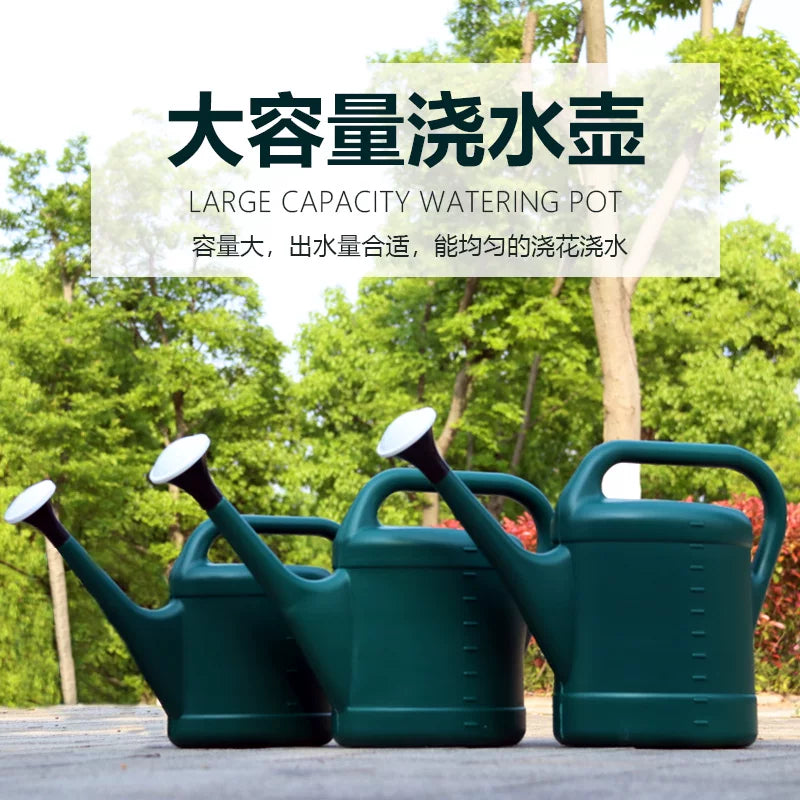 Garden Plastic Watering Can with Long Spout for Indoor/Outdoor Plants