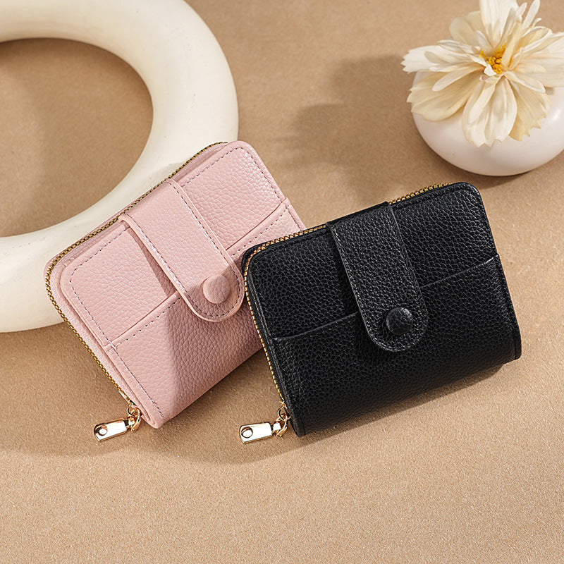 Women's RFID Blocking Passport Holder Wallet with Multiple Card Slots