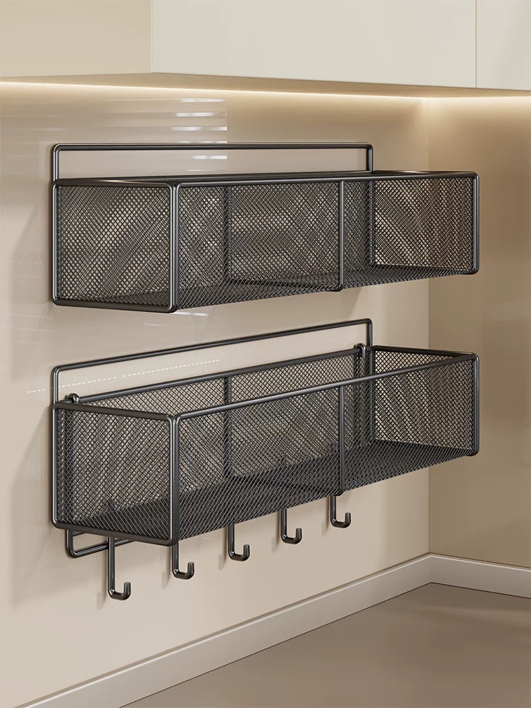 Heavy Equipment Storage Box for Excavators, Forklifts, Cranes - Driver Cabin Organizer Basket