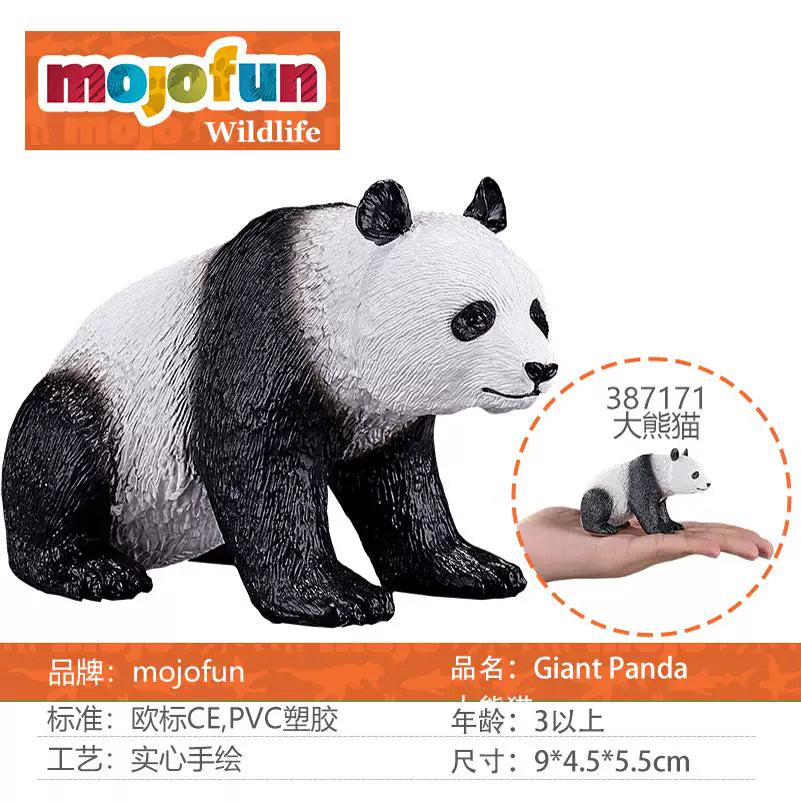 Mojofun Wild Animal Figurines for Kids, Educational Small Ornaments