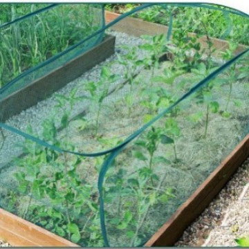 Pop-Up Garden Plant Cover Net for Sunshade, Insect, and Bird Protection