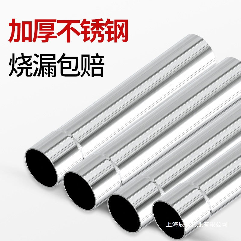 Thickened Stainless Steel Chimney Pipe for Wood Stoves and Heaters