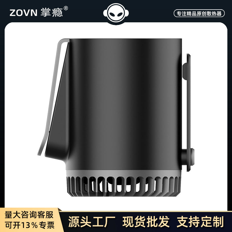 Portable Waist Clip Fan for Outdoor Activities, Mini Personal Fan for Delivery, Fishing, and Construction Sites