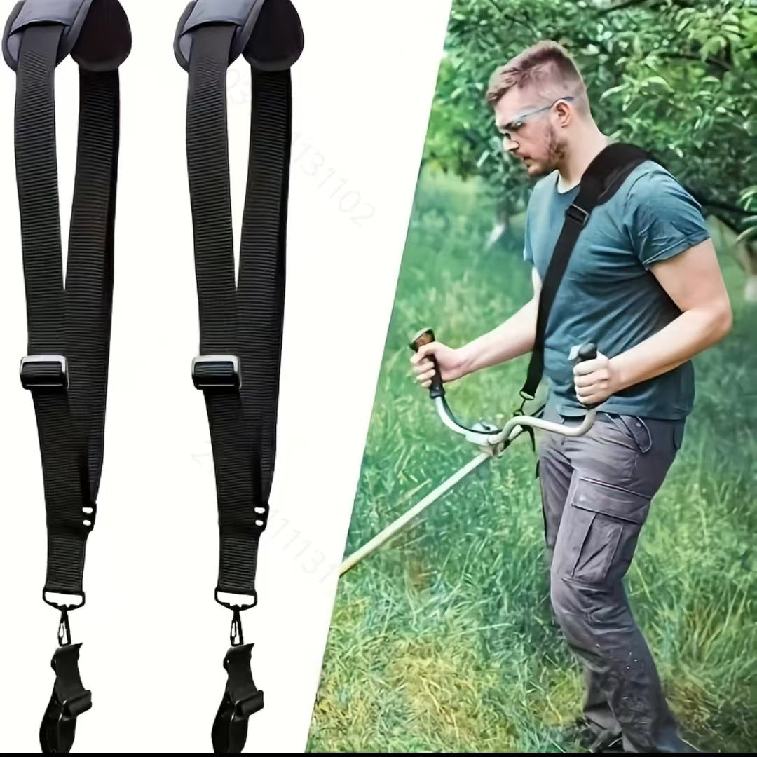 Universal Trimmer Harness Double Shoulder Strap for Garden Brush Cutter