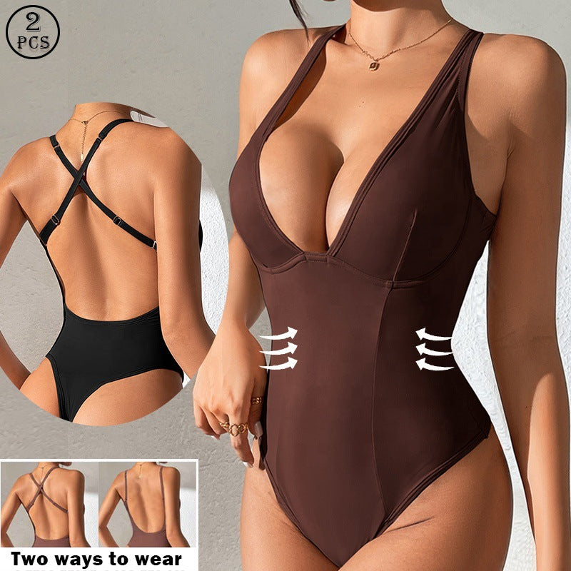 Women's Backless Shapewear Bodysuit Tummy Control Butt Lifter