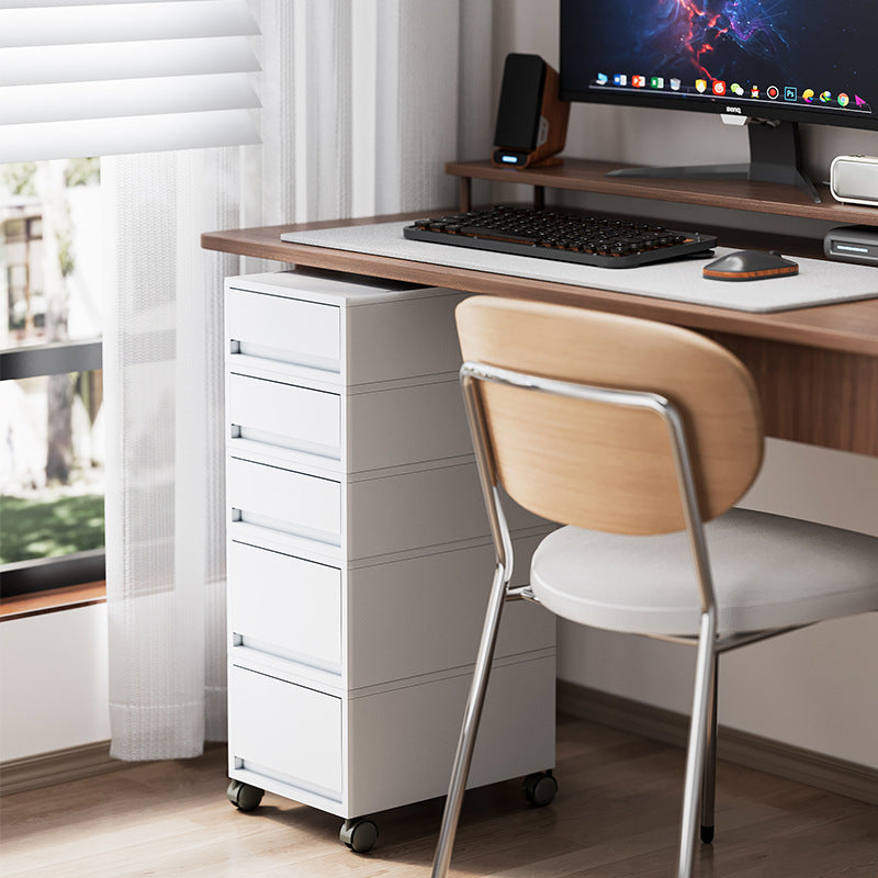Japanese Style Stackable Desktop Storage Box with Drawers for A4 Documents and Sundries
