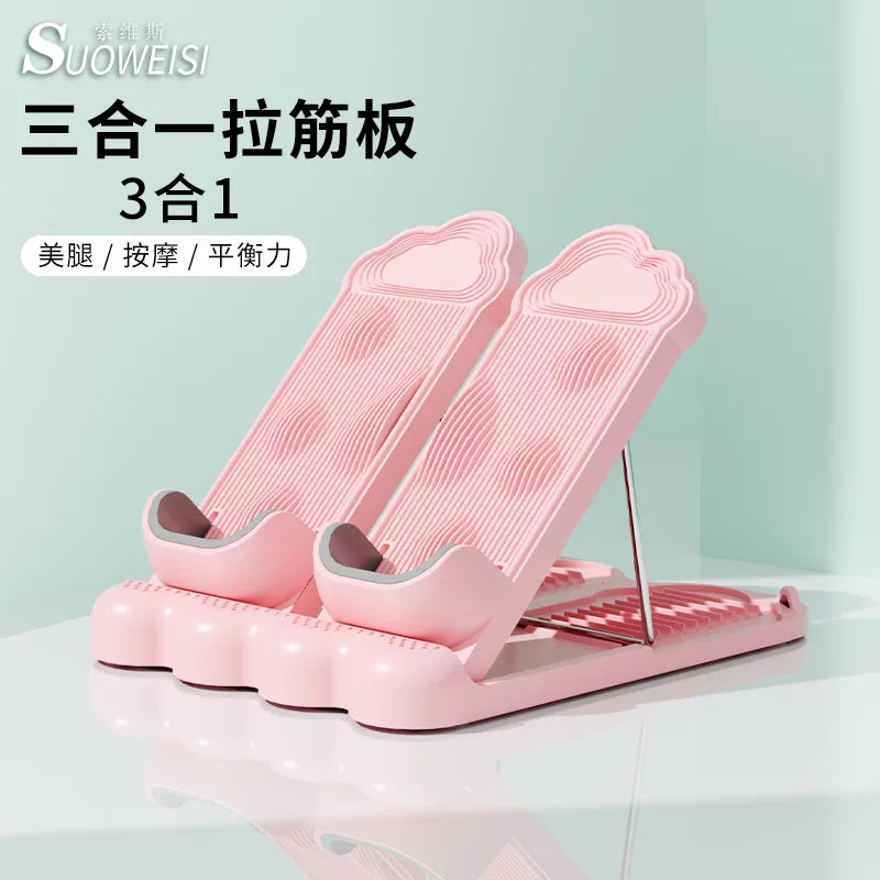 Adjustable Slant Board Calf Stretcher for Leg Exercise and Physical Therapy