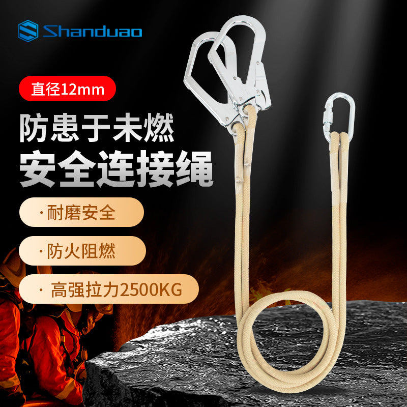 Flame Retardant High-Altitude Safety Rope for Emergency Escape and Rescue