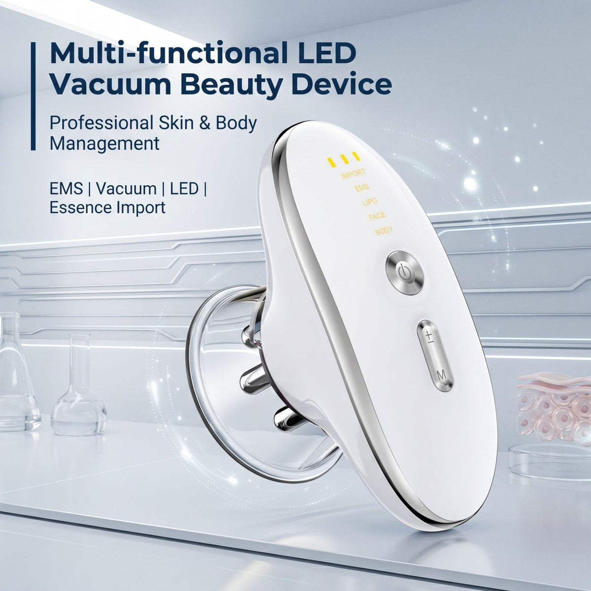 EMS Negative Pressure Body Sculpting Massager for Face and Body