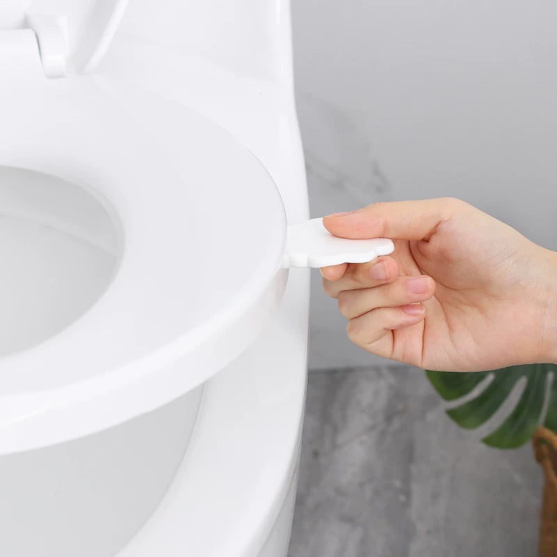 Japanese Style Toilet Lid Lifter Handle - Hygienic No-Touch Design