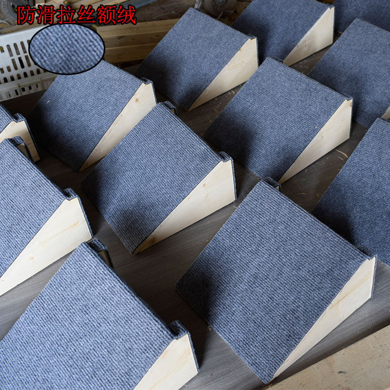 Pet Ramp Stairs Wedge Cushion for Small Dogs and Cats, Non-Slip Ladder Steps