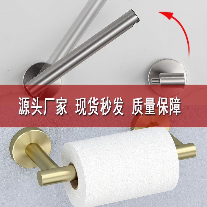 304 Stainless Steel Rotating Toilet Paper Holder for Kitchen and Bathroom