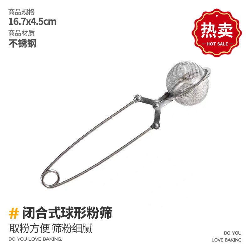 Stainless Steel Powder Shaker for Baking, Cocoa, Icing Sugar, Flour Sifter
