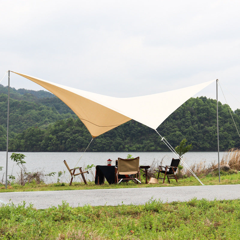 Harajuku Outdoor Butterfly Tent UV Protection Camping Sunshade Rainproof Tarp