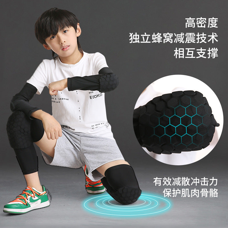 Kids' Cycling & Sports Protective Gear Set - Knee and Elbow Pads for Skateboard, Basketball, Football