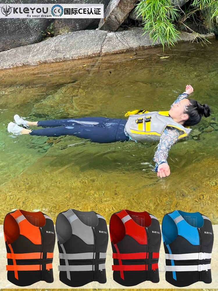 Professional Buoyancy Life Vest for Adults and Kids - Swimming, Boating, Fishing, Surfing, Jet Skiing