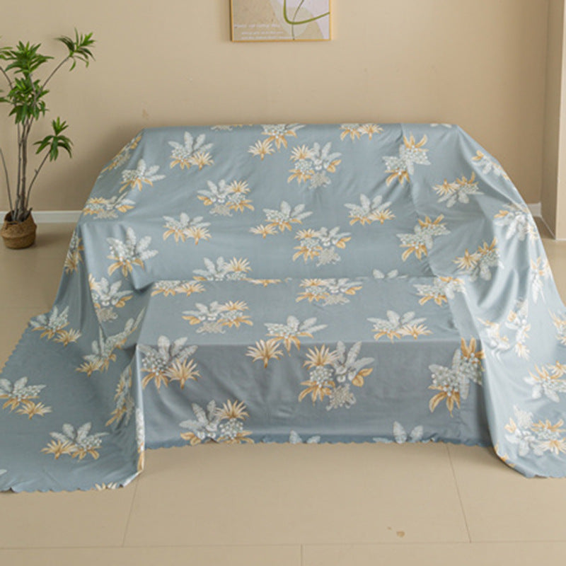 Furniture Dust Cover for Sofa and Table Protection, Banana Leaf Pattern
