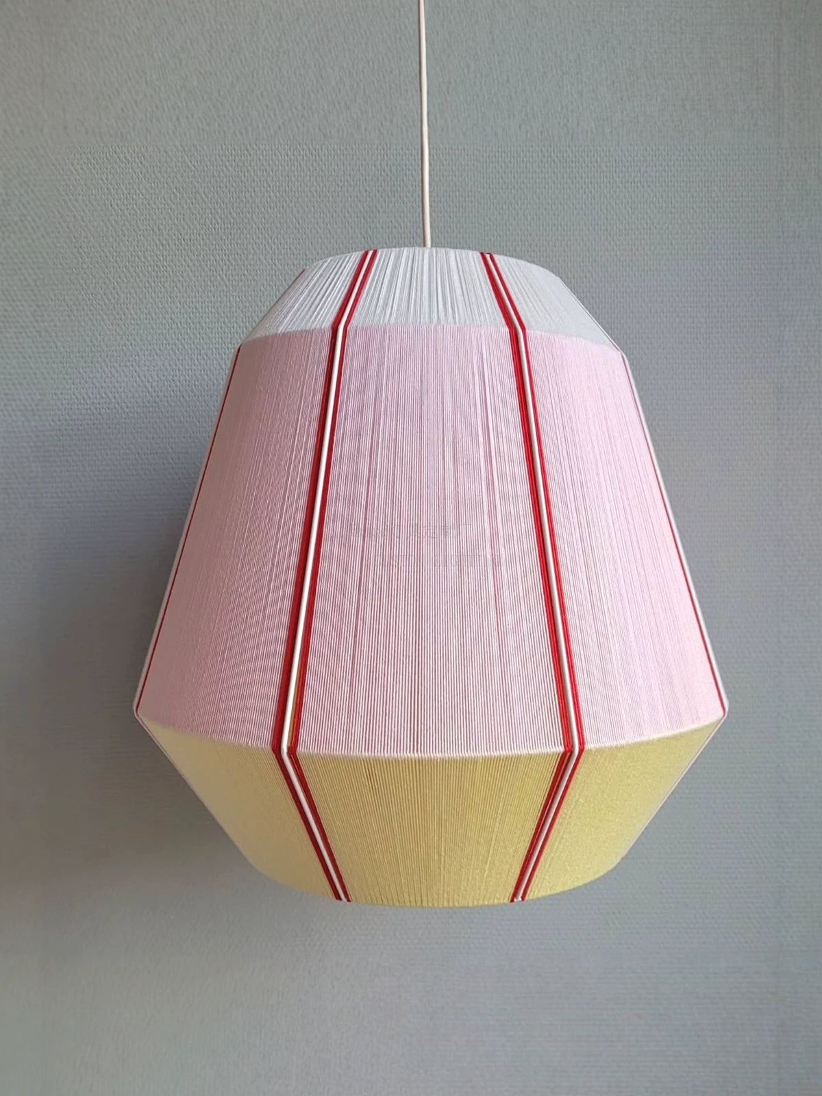Bohemian Handwoven Cotton Rope Pendant Light Shade for Dining Room Bedroom