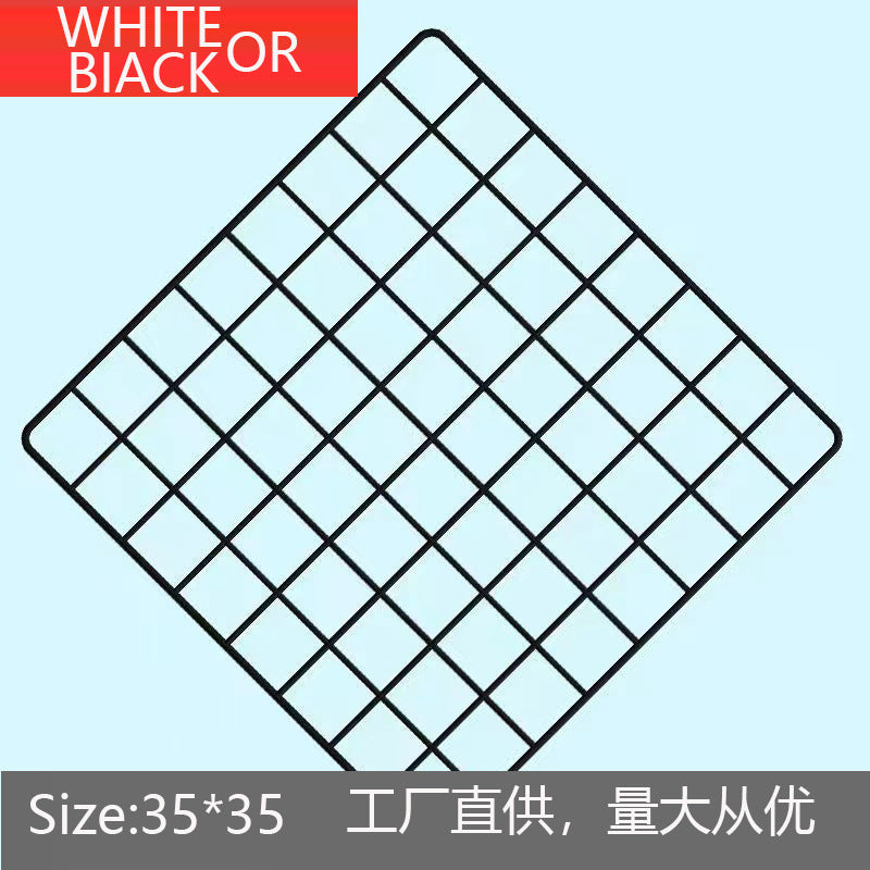 DIY Modular Wire Grid Pet Playpen for Cats, Dogs, Hamsters, and Rabbits - Customizable Cage Panels