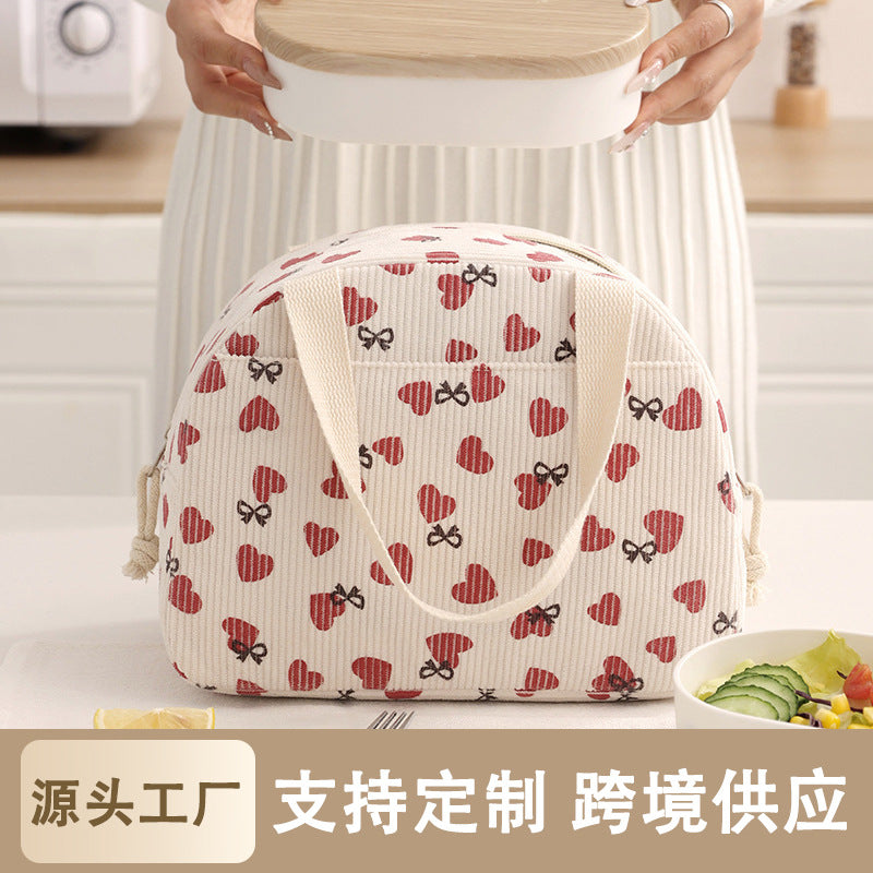 Insulated Lunch Bag for Outdoor Picnic Office School - Large Capacity Portable Meal Prep Tote