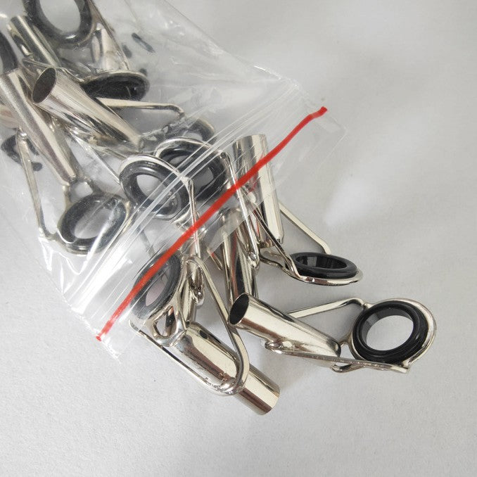 Stainless Steel Fishing Rod Tip Repair Kit - 10pcs Guide Rings for Spinning Rods