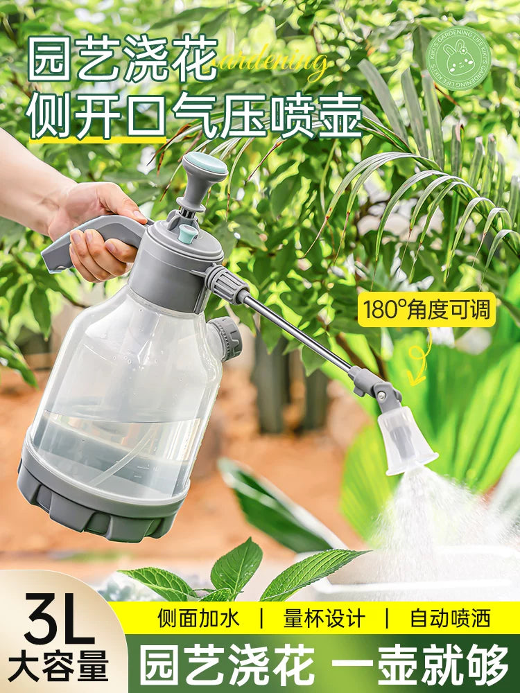 Cangqiang Pressure Sprayer Transparent Large Capacity Fine Mist Watering Can for Home Disinfection