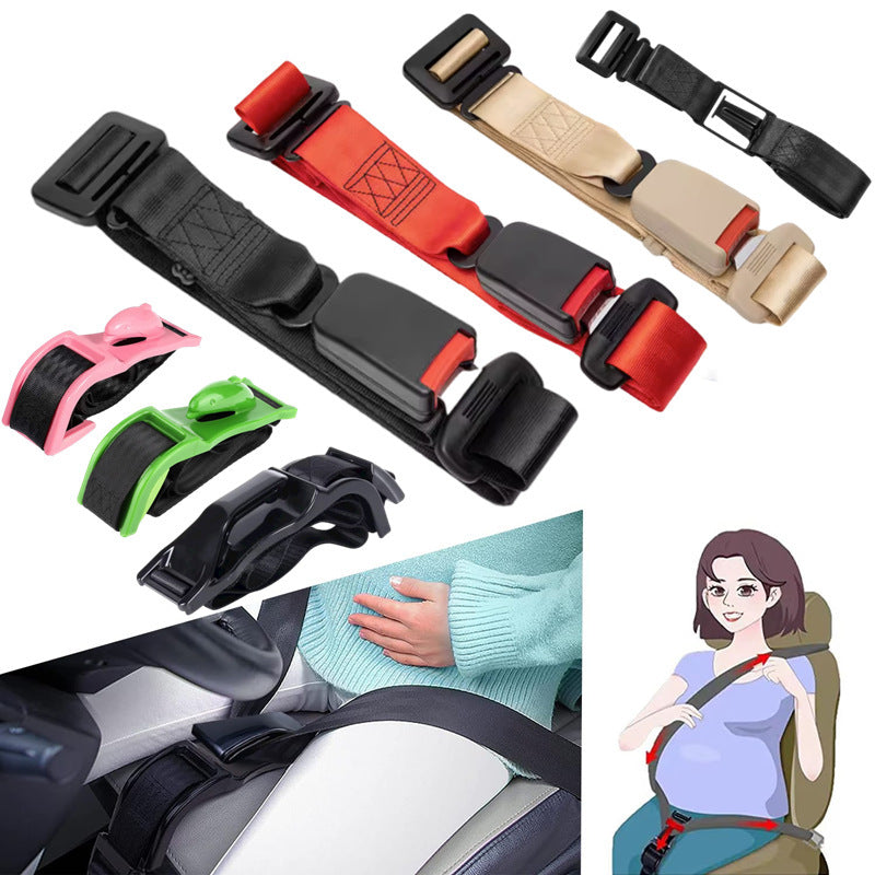 Maternity Car Seat Belt Adjuster for Pregnant Women, Abdomen Protection
