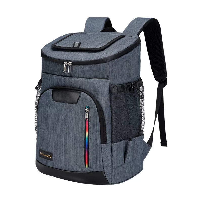 Insulated Backpack Cooler Bag, 35L Large Capacity, Waterproof, for Outdoor Picnics, Food Delivery