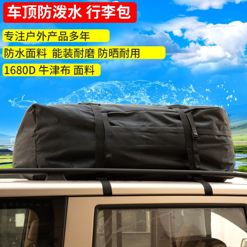 Car Roof Cargo Bag Waterproof Rooftop Carrier for Sedans SUVs