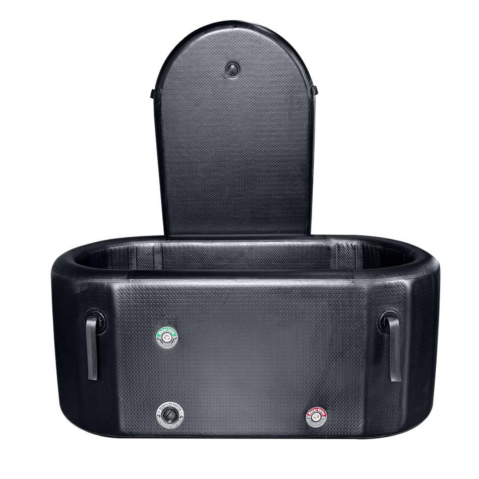 Inflatable Ice Bath Tub for Recovery, Portable Folding Home Spa, Outdoor Soaking Bathtub with Temperature Retention