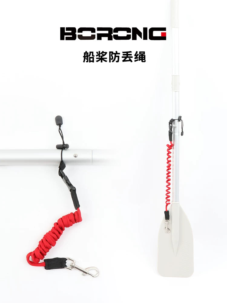 Kayak Paddle Leash with D-Ring and Screw for Surfboard Canoe