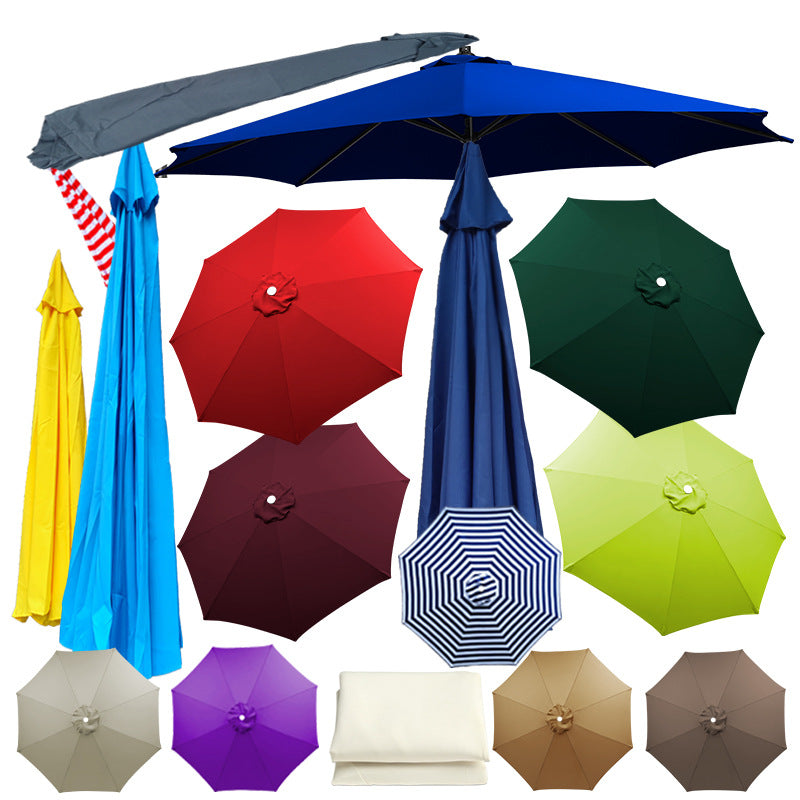 Replacement Umbrella Canopy for Outdoor Patio Sunshade, Waterproof UV Protection