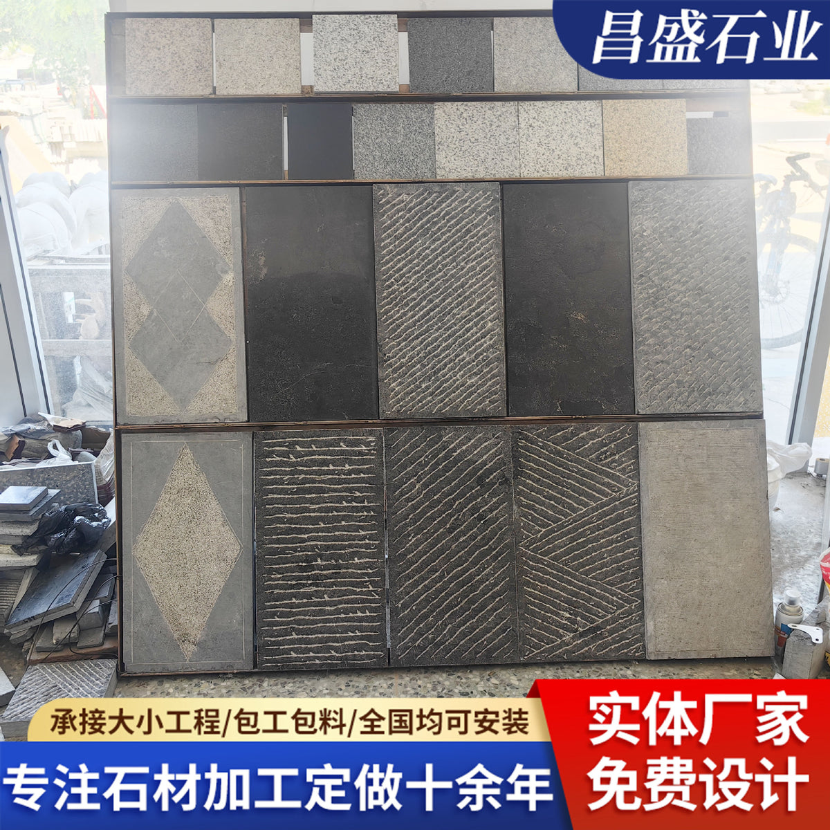 Irregular Bluestone Stepping Stones for Garden Paving and Landscaping, Non-Slip