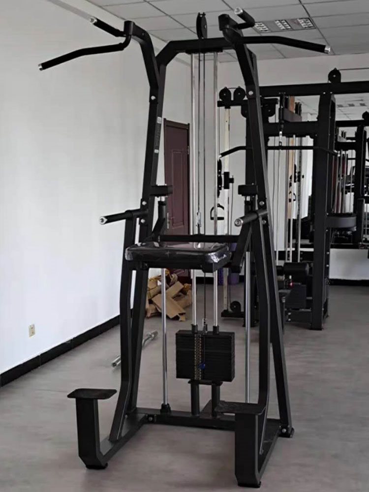 Multi-functional Smith Machine High Pull Down Power Rack for Gym Strength Training