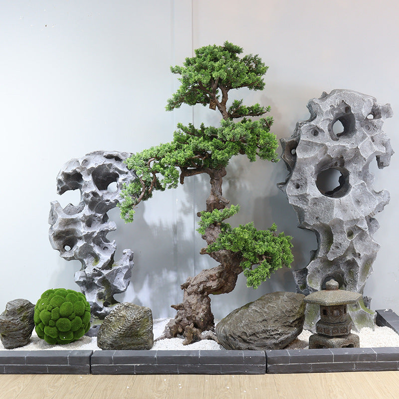 Artificial Resin Rock Garden Landscape Ornaments