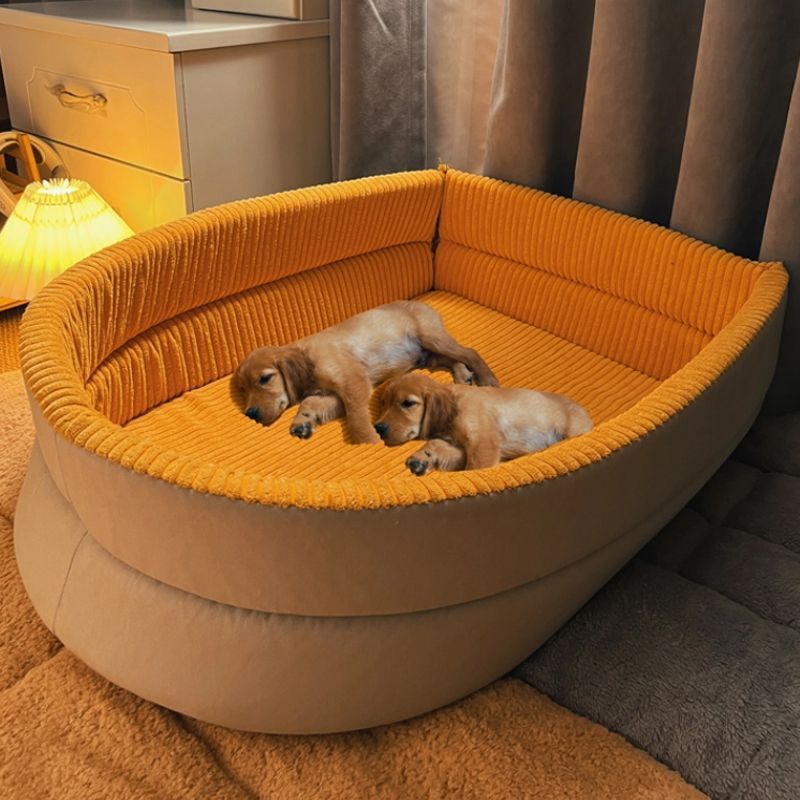 Large Dog Bed Sofa with Removable Cushion for All Seasons