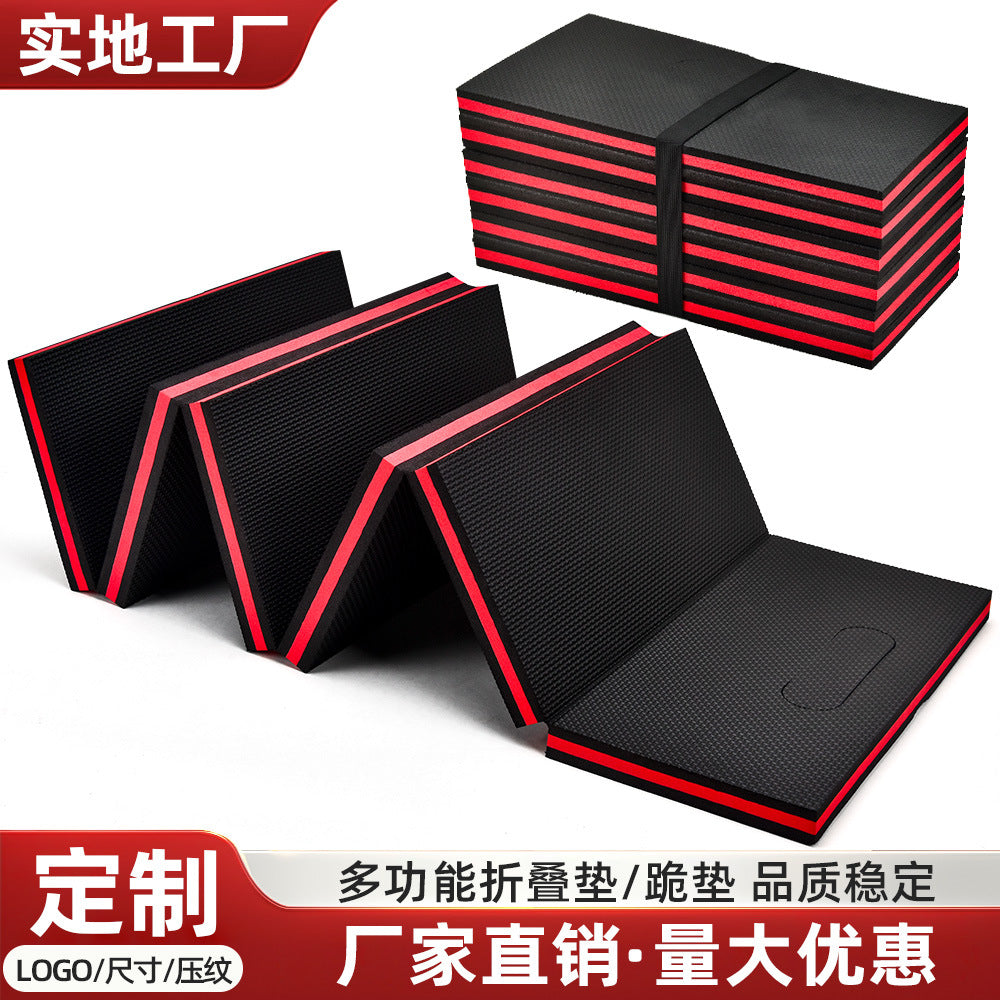 EVA Foldable Car Repair Mat, Portable Thick Outdoor Kneeling Pad for Auto Maintenance