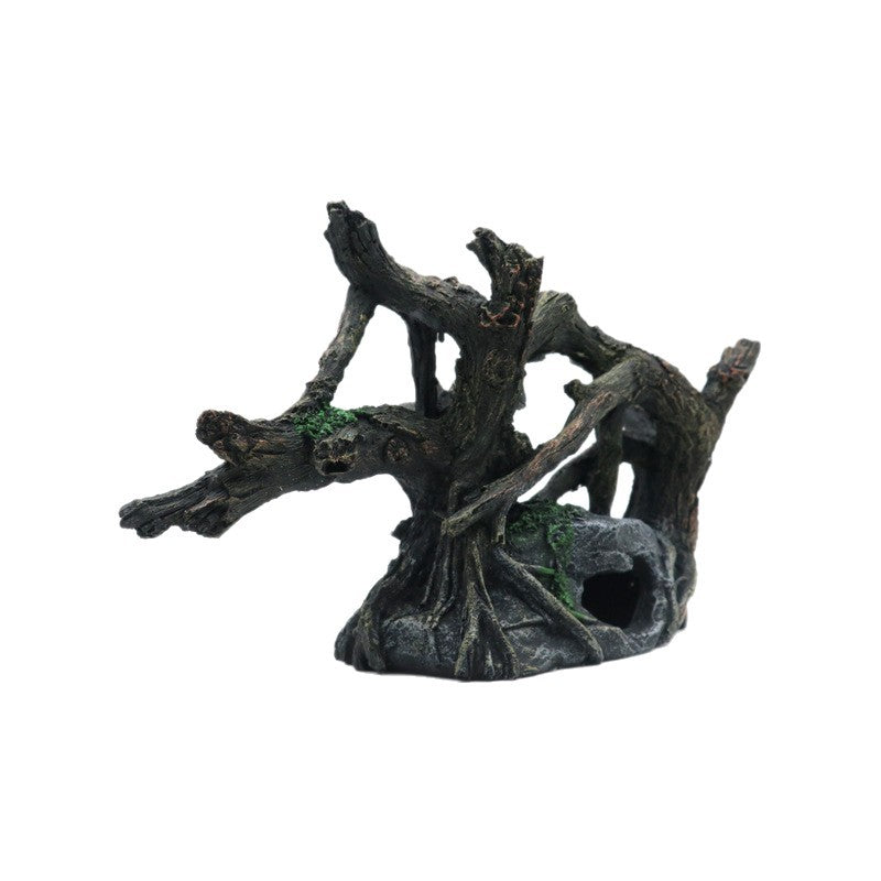 Aquarium Decoration Tree Root Fish Shrimp Hideout Cave Simulation Driftwood Habitat