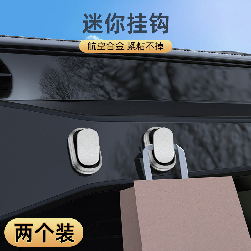 Car Seat Back Hooks for Purses and Bags, Multi-functional Adhesive Vehicle Hangers