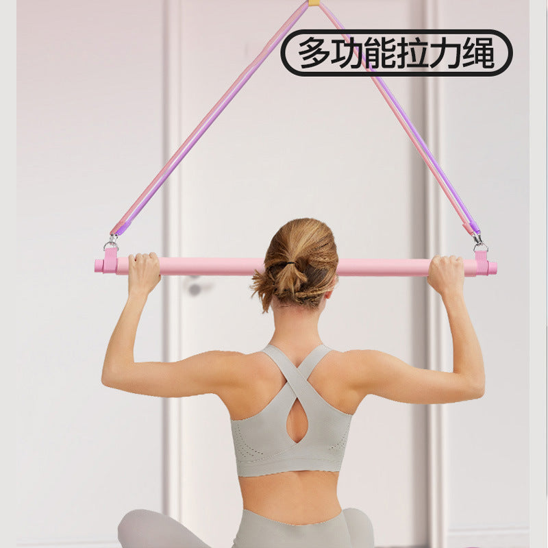 Resistance Band Set for Yoga, Pilates, Strength Training, and Physical Therapy