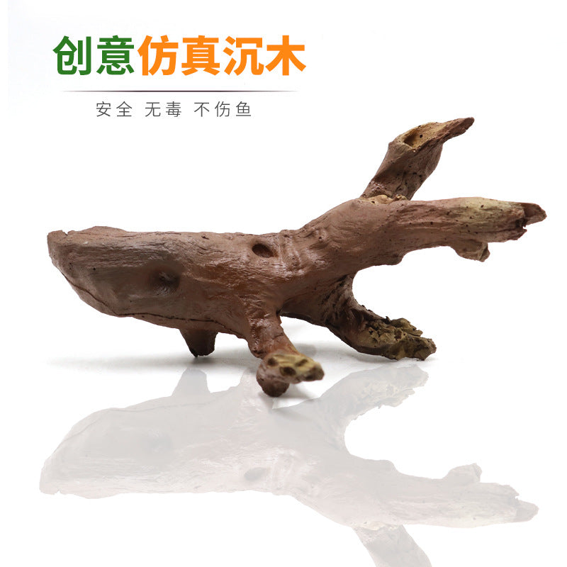 Artificial Driftwood Aquarium Decoration for Fish Tank Landscape
