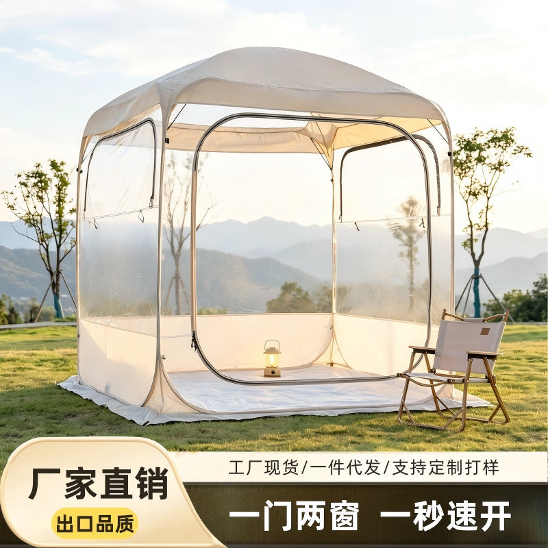 Outdoor PVC Bubble Tent Pop-Up Portable Transparent Canopy for Camping Backyard Events