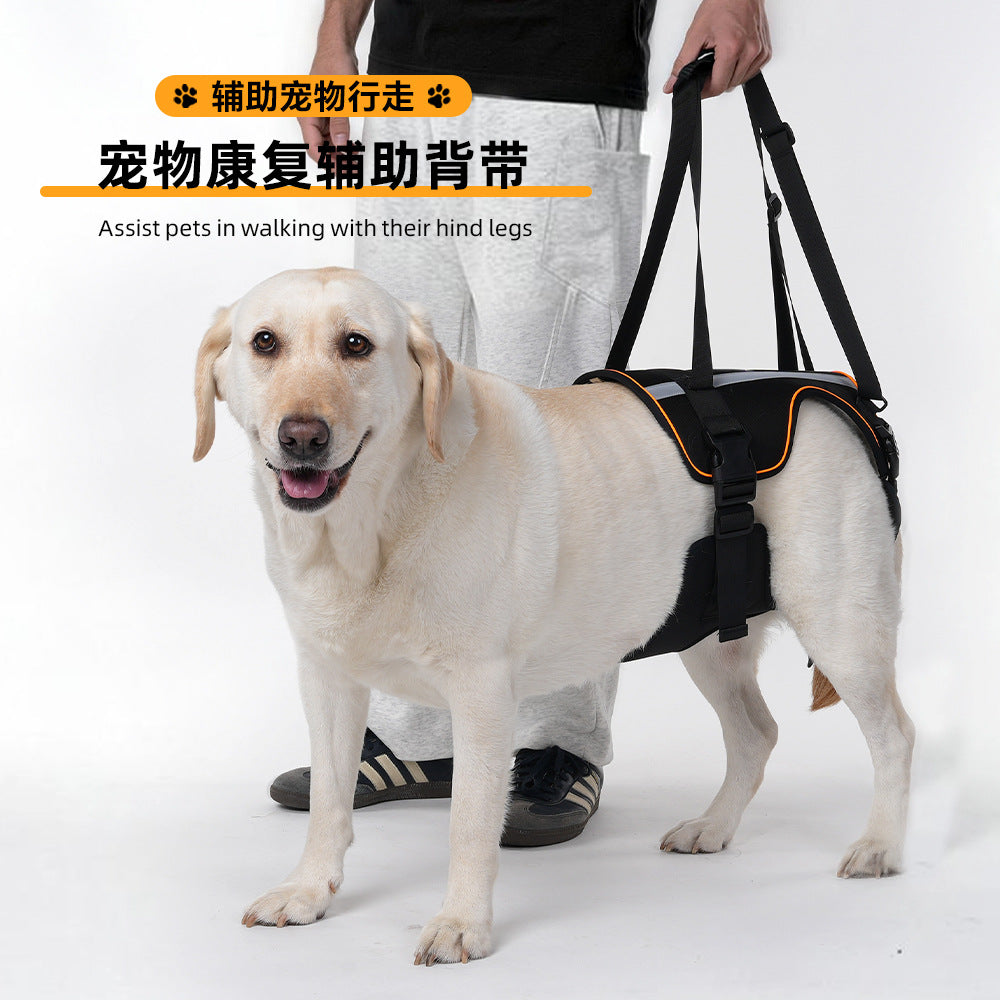 Reflective Adjustable Dog Harness for Rear Leg Support - Medium to Large Disabled & Senior Dogs