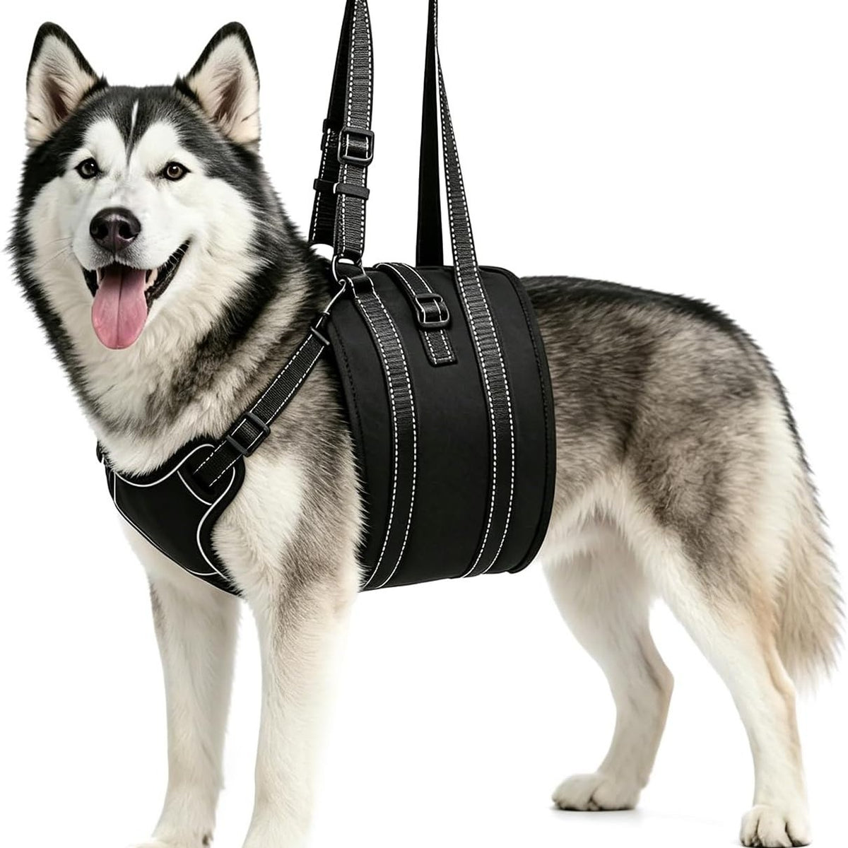 Pet Dog Walking Aid Harness for Injured or Elderly Dogs, Rehabilitation Support Sling