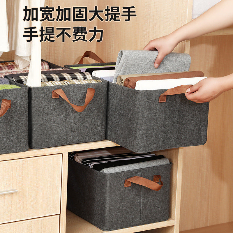 Foldable Clothes Storage Box Wardrobe Organizer for Pants and Clothing
